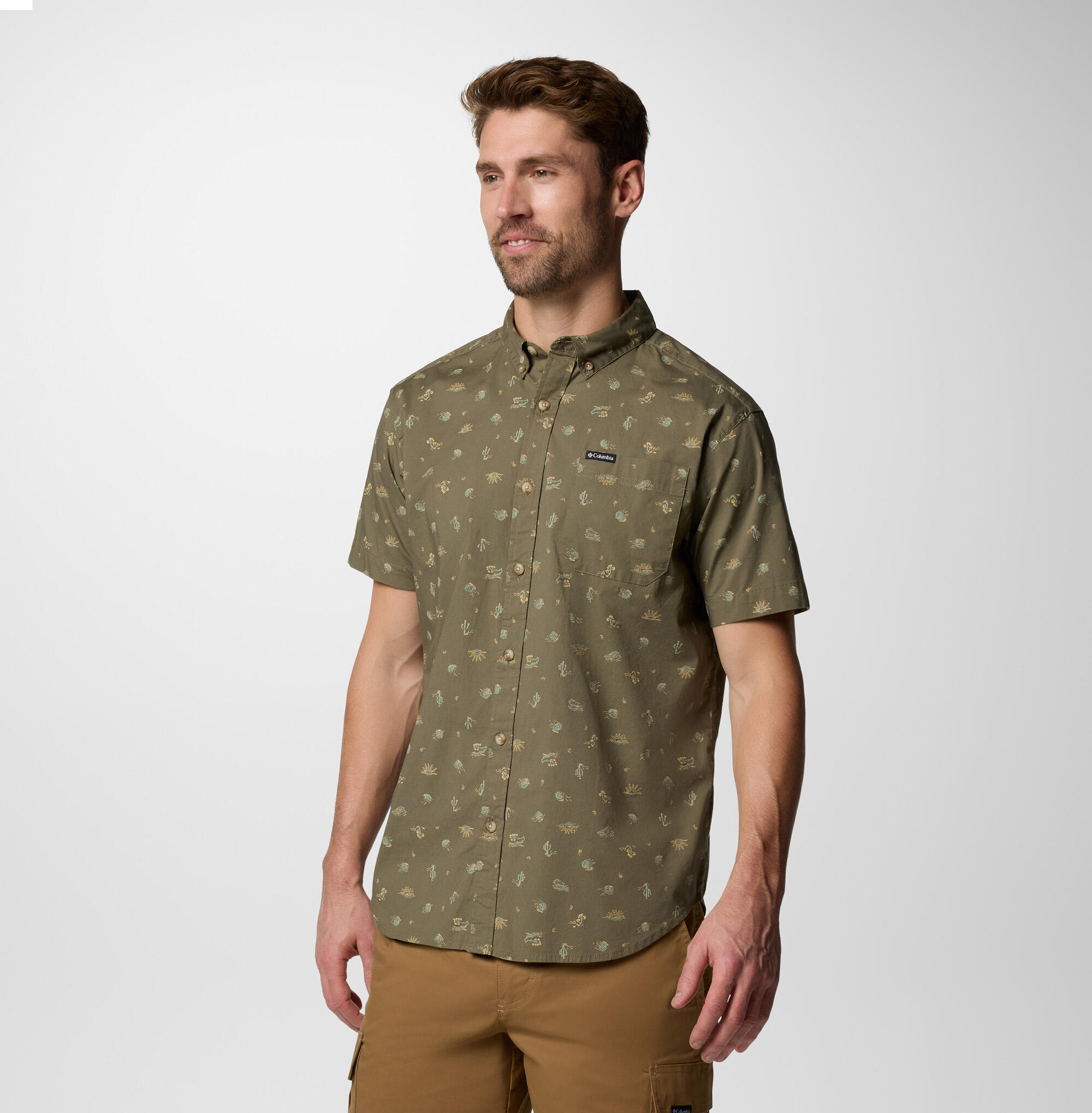 COLUMBIA Columbia Rapid Rivers Printed Short Sleeve Shirt