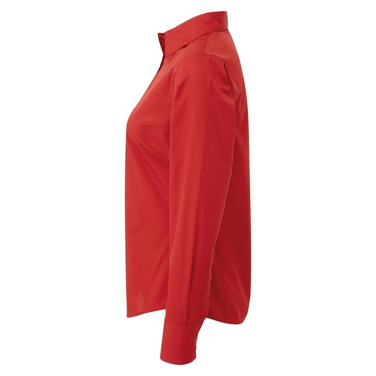 Camicia Manica Lunga Donna Premier Rosso 3/4