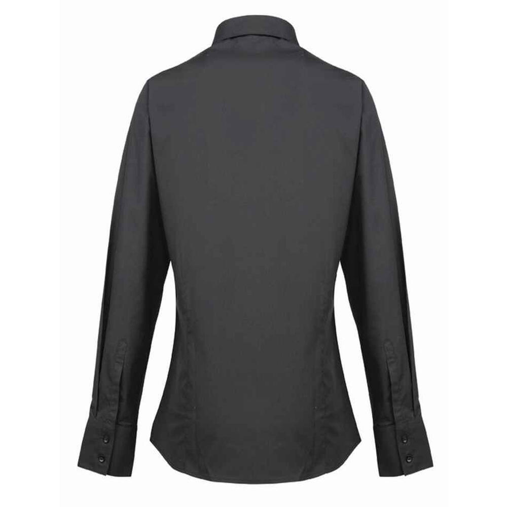 Camicia Formale Manica Lunga Donna Premier Supreme Nero 2/3