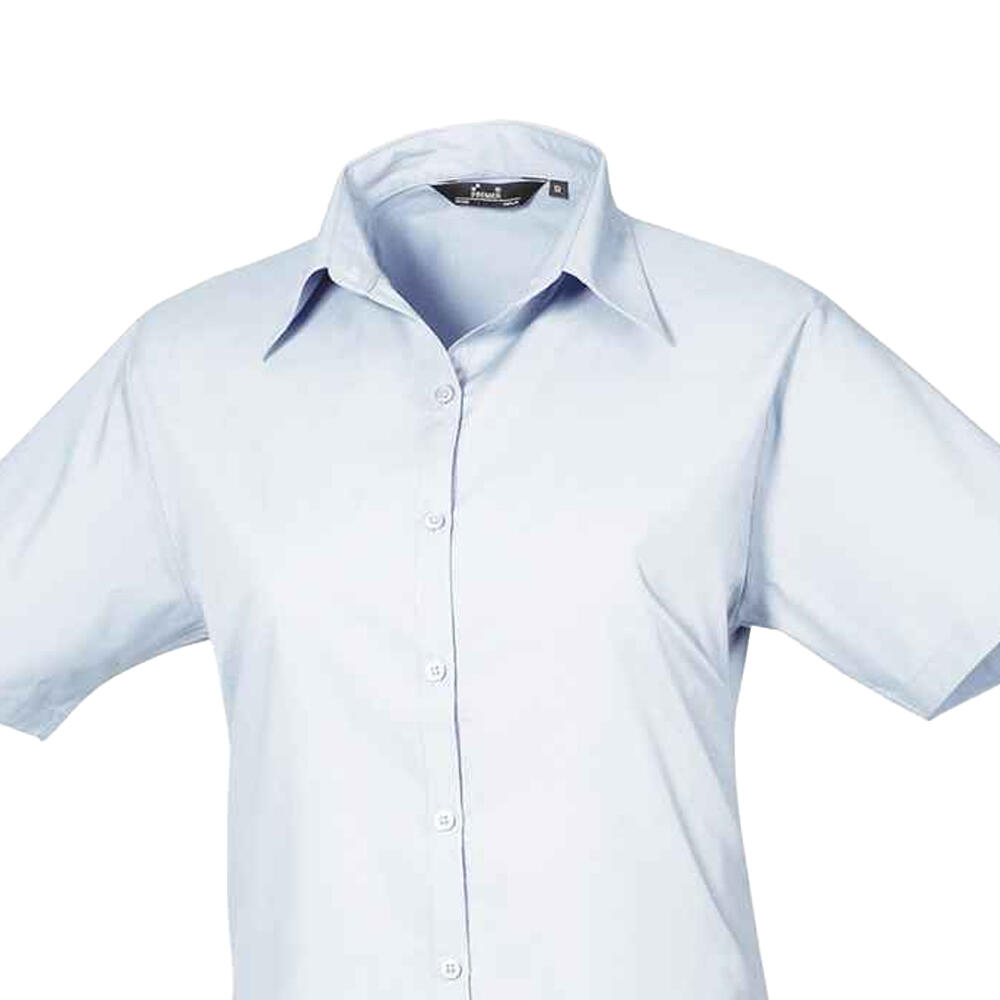 Camicetta Maniche Corte Donna Premier Azzurro 2/3