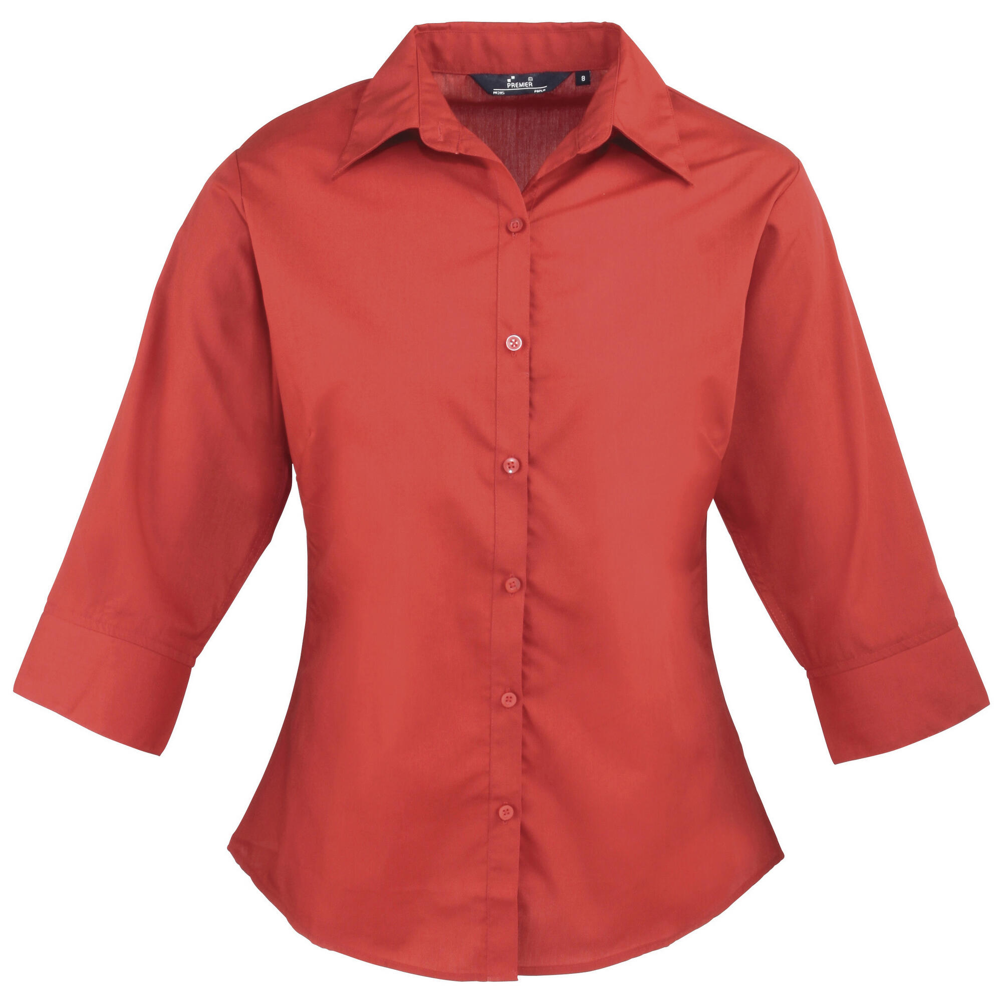 Camicetta Manica A 3/4 Donna Premier Rosso 2/3
