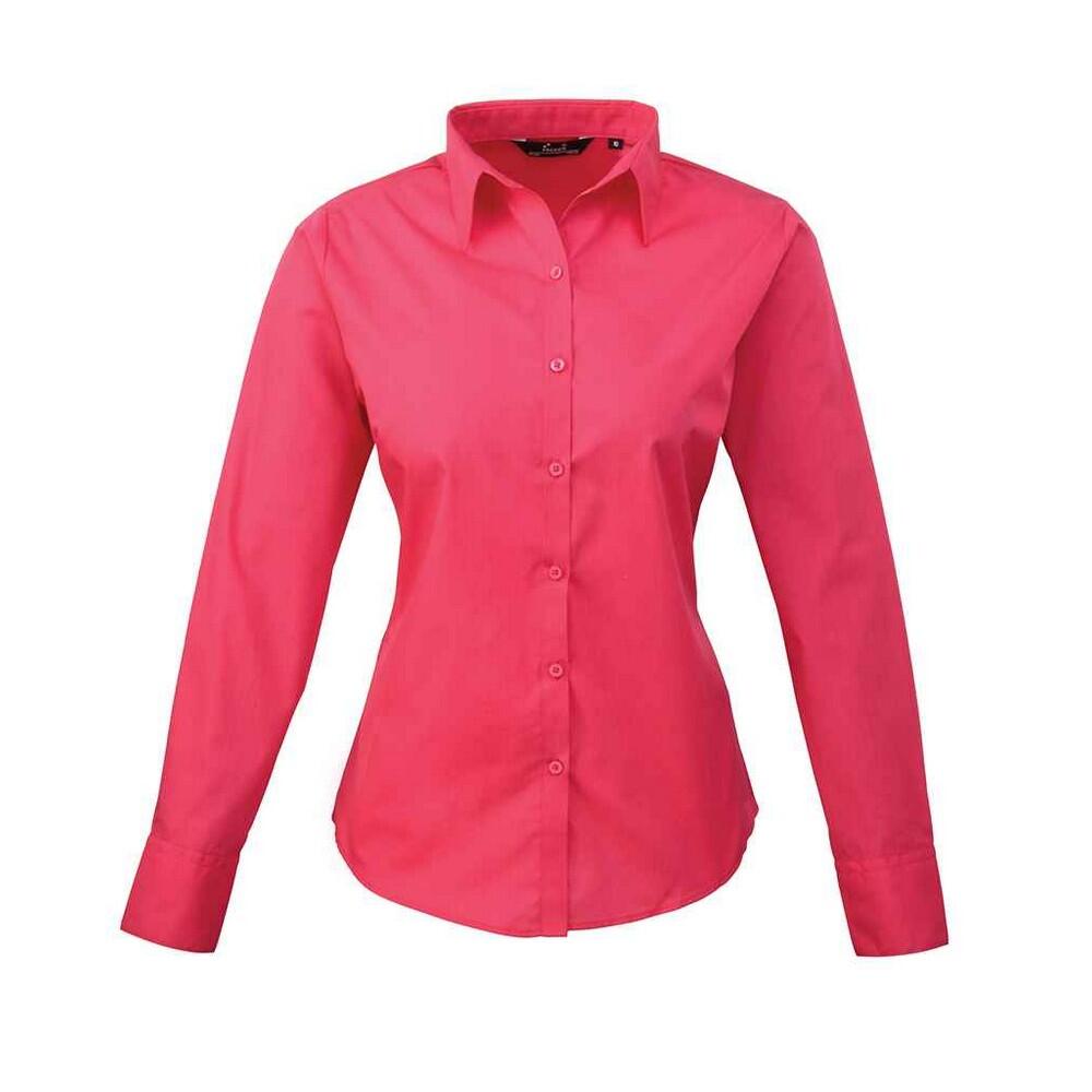 Premier - Blouse Femme (rose Vif) - Chemise Manches Longues - Rose - 48 Xl - Decathlon