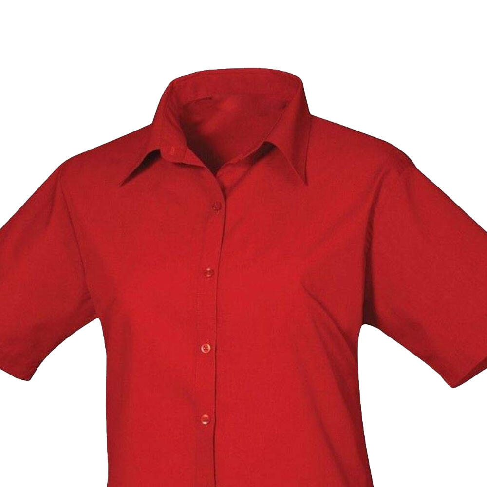 Camicetta Maniche Corte Donna Premier Rosso 2/3