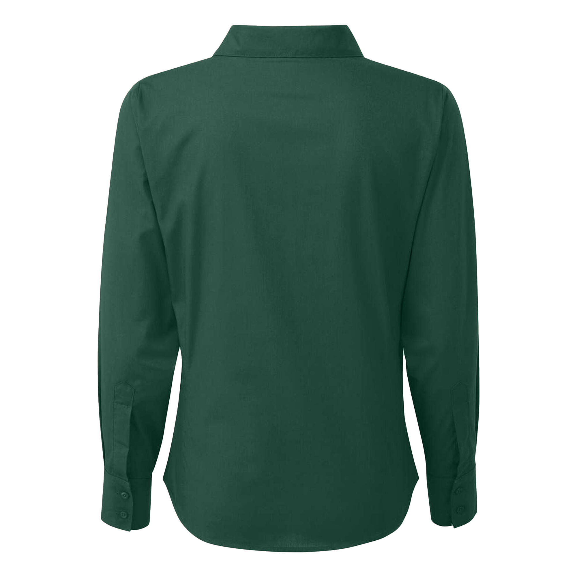 Camicia Manica Lunga Donna Premier Verde Bottiglia 2/4