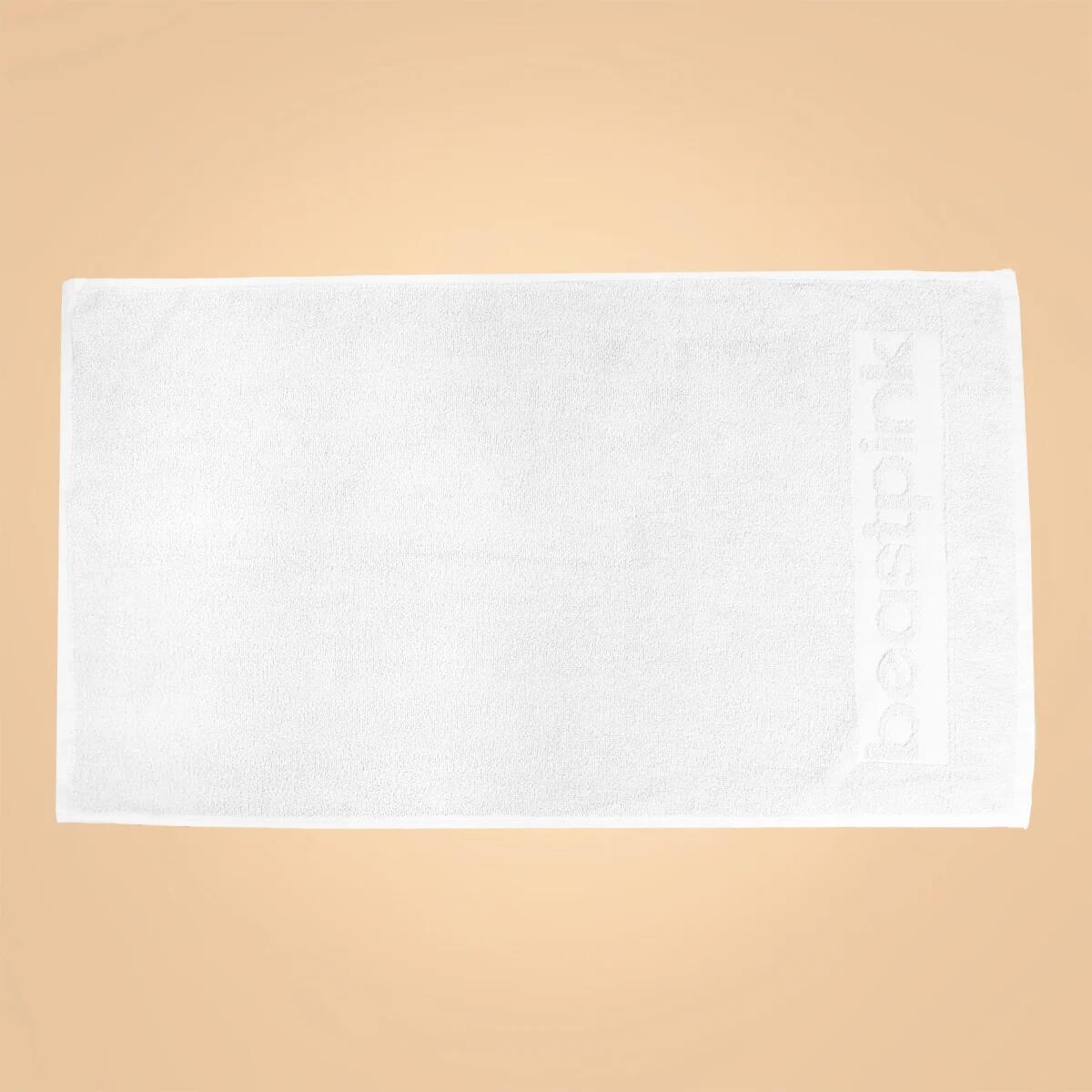Ręcznik fitness Mini White BeastPink 3/4
