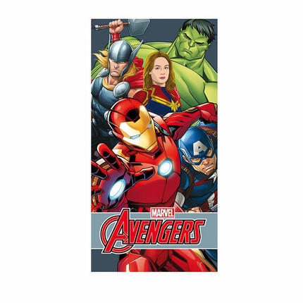 Serviette de plage The Avengers Multicouleur