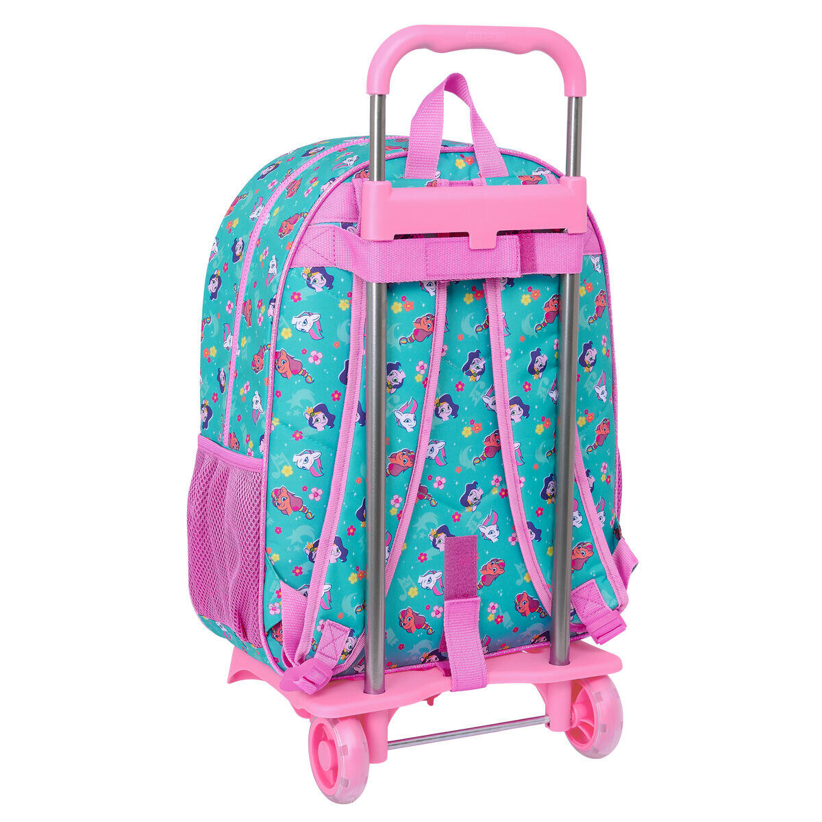 Mochila Escolar com Rodas My Little Pony Magic Cor de Rosa 3/3