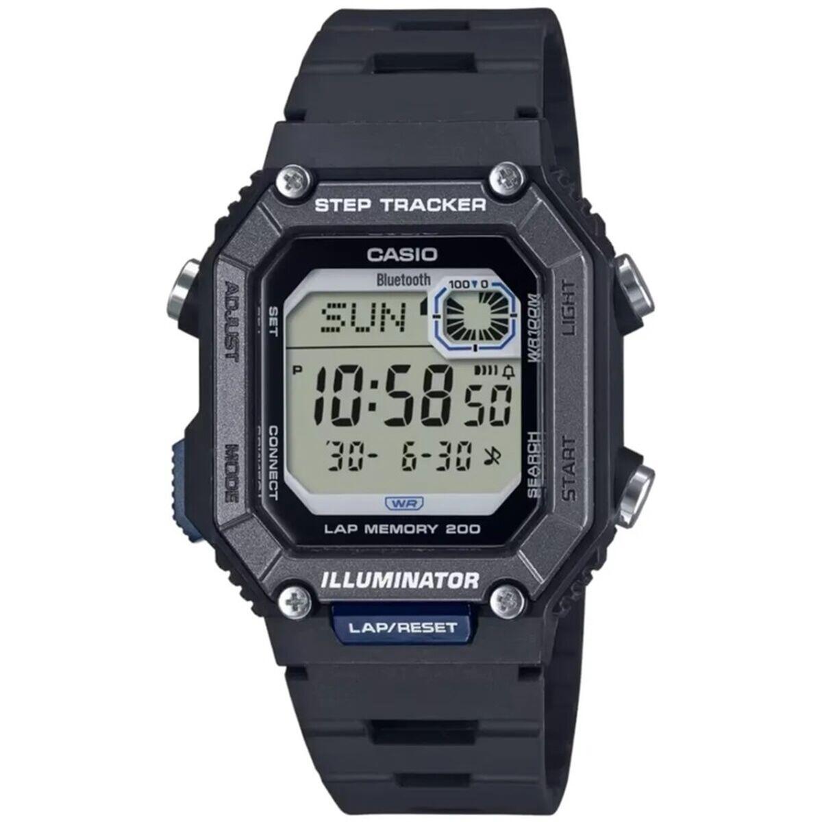 Casio Relógio Masculino Ws-B1000-1Avef Preto Multicolorido da Decathlon