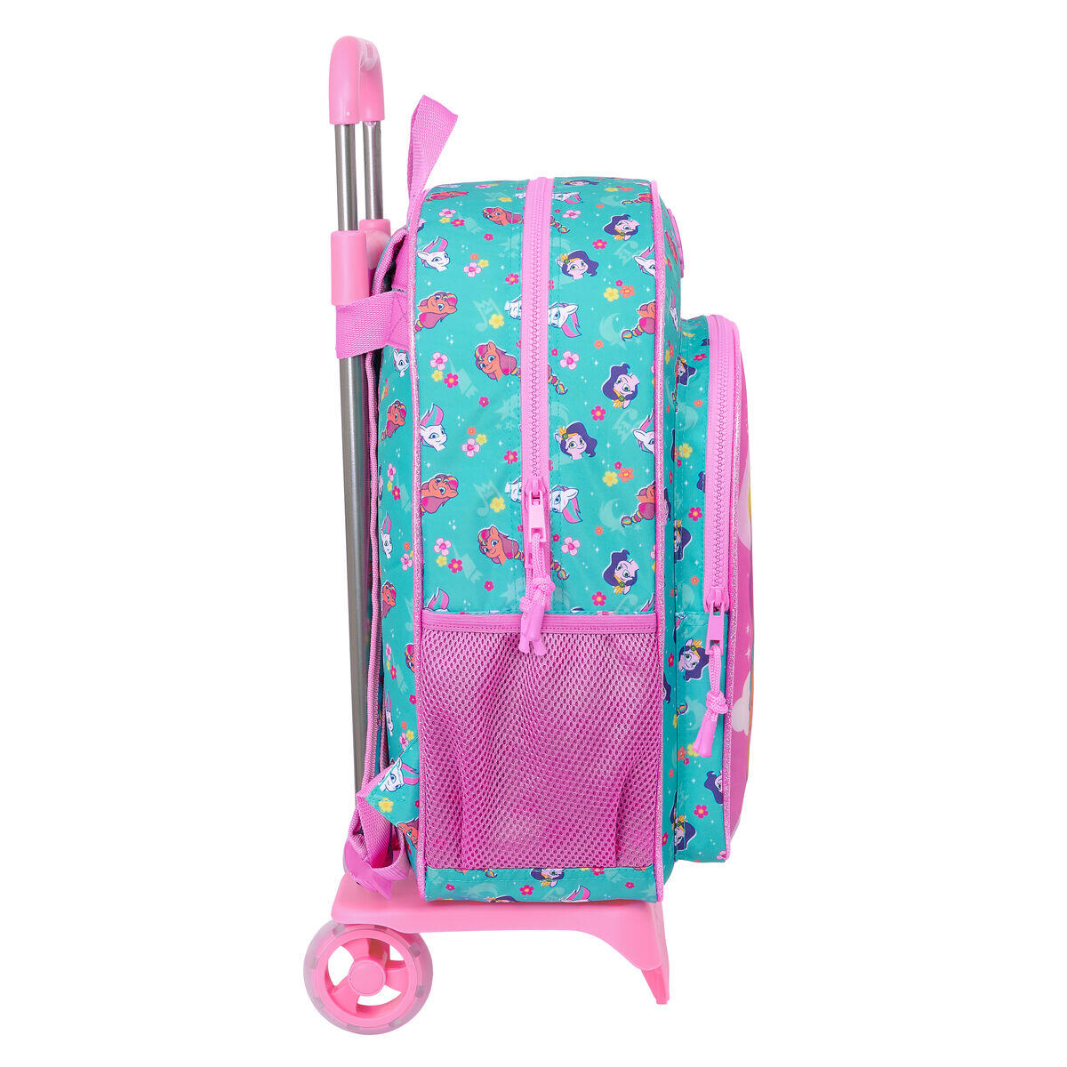 Mochila Escolar com Rodas My Little Pony Magic Cor de Rosa 2/3