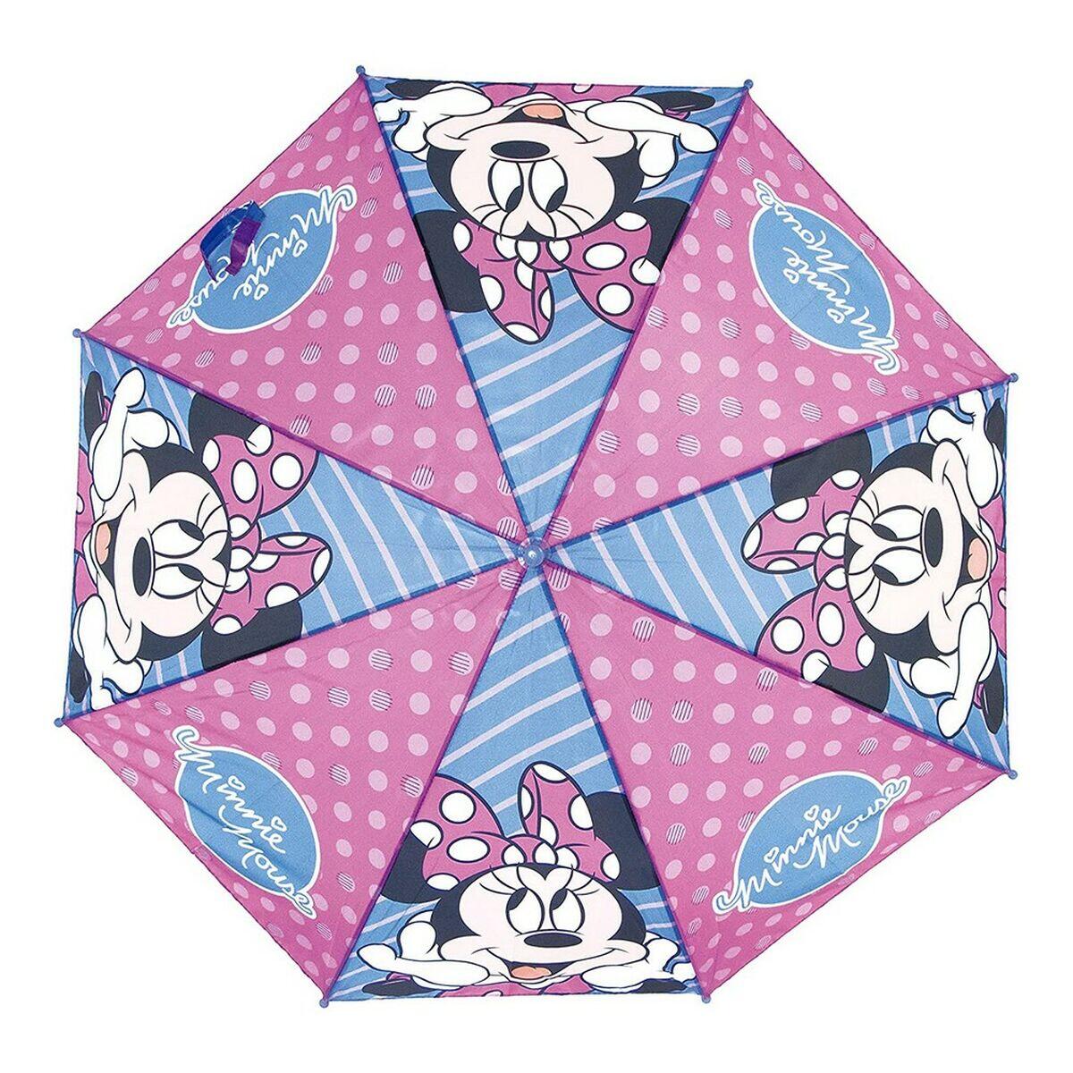Parapluie automatique Minnie Mouse Lucky Bleu 3/3