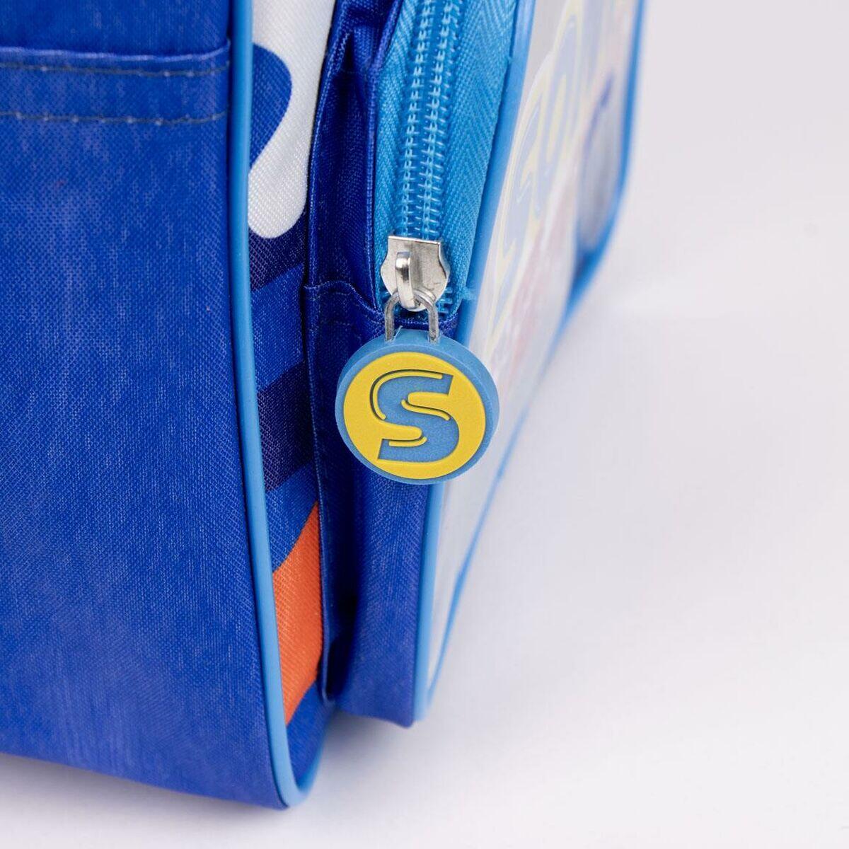 Mochila Escolar Sonic Azul 5/5