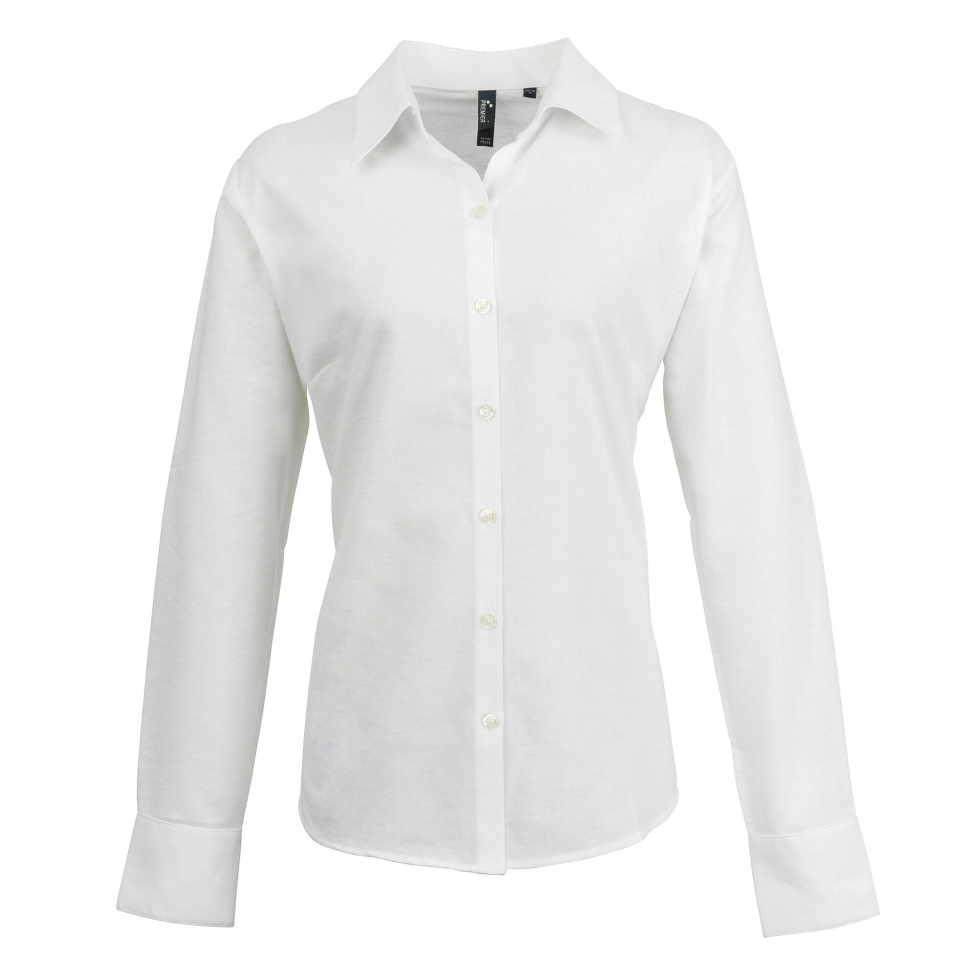 Camicia Manica Lunga Donna Premier Bianco 2/6