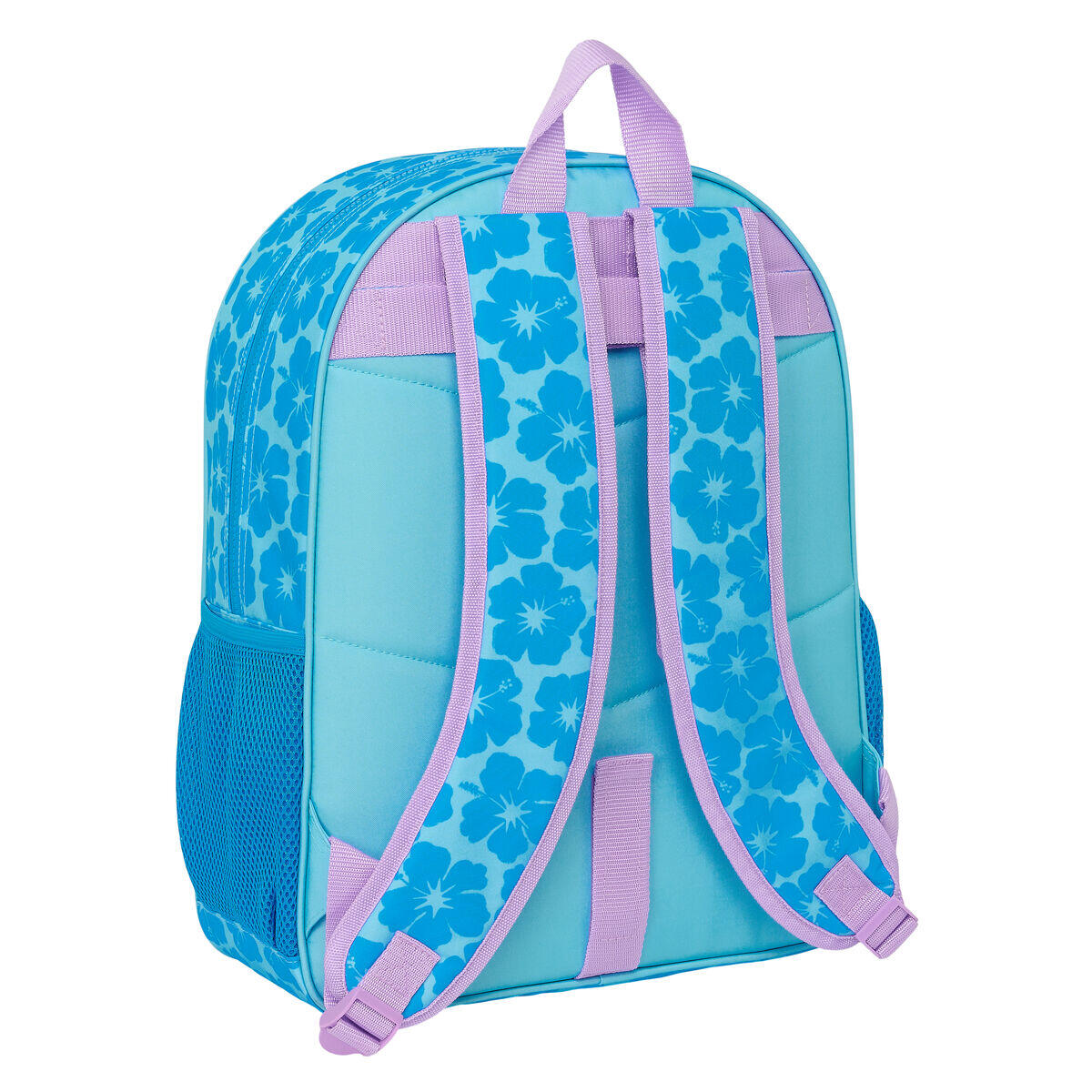 Mochila Escolar Stitch Hawaii Azul 3/3