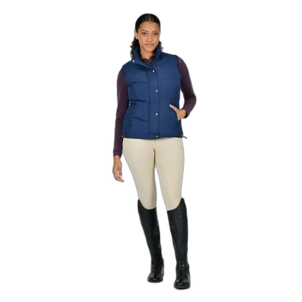 Mouwloze paardrijjas voor dames Dublin Patrice 2/6