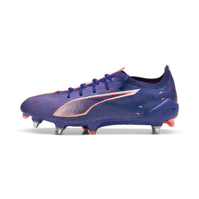 Puma ultra 5 ultimate mxsg voetbalschoenen groen en blauw
