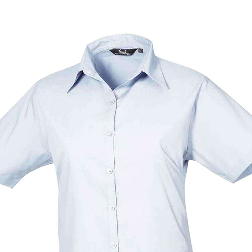 Camicetta Maniche Corte Donna Premier Azzurro 2/3