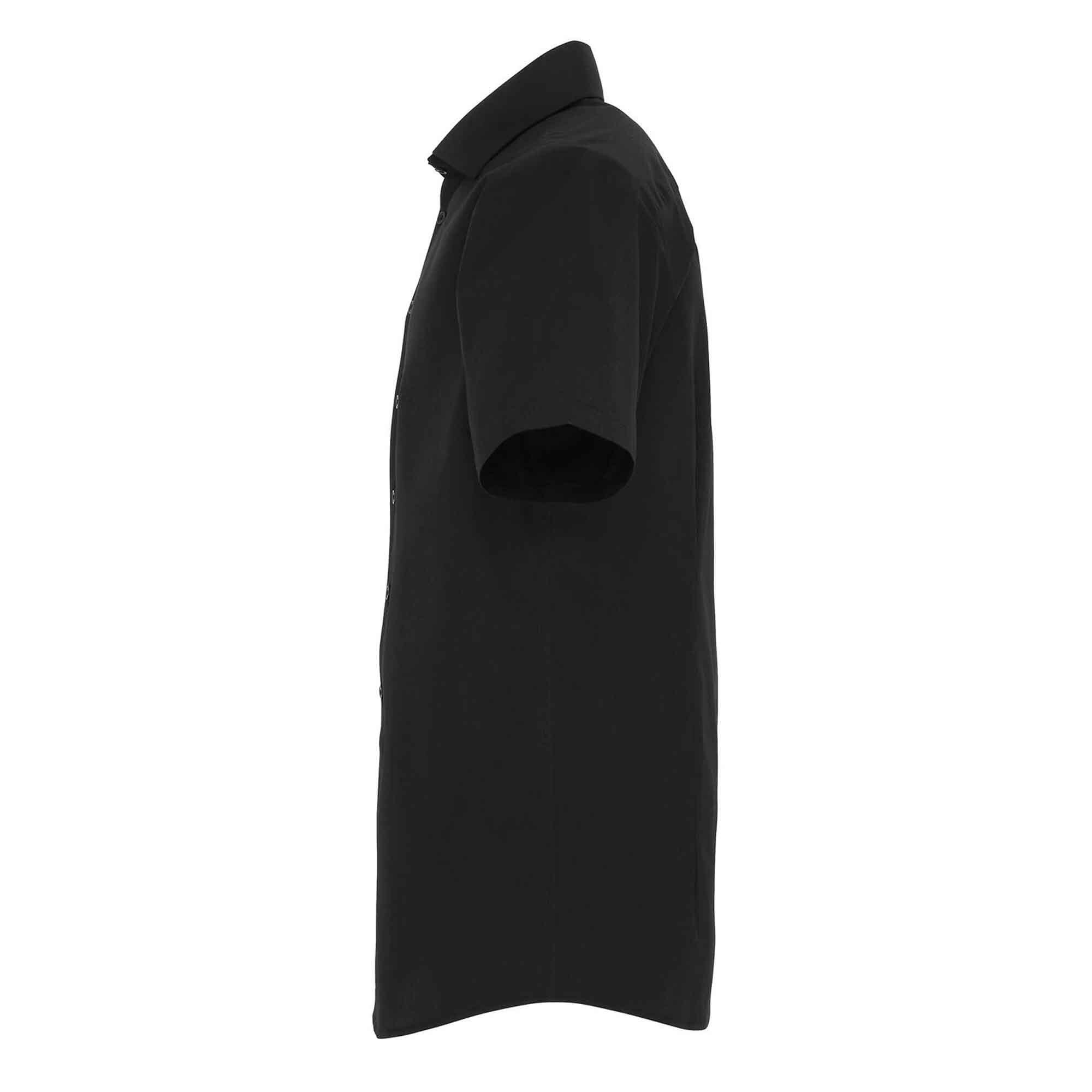 Hemd für Herren Schwarz 3/4