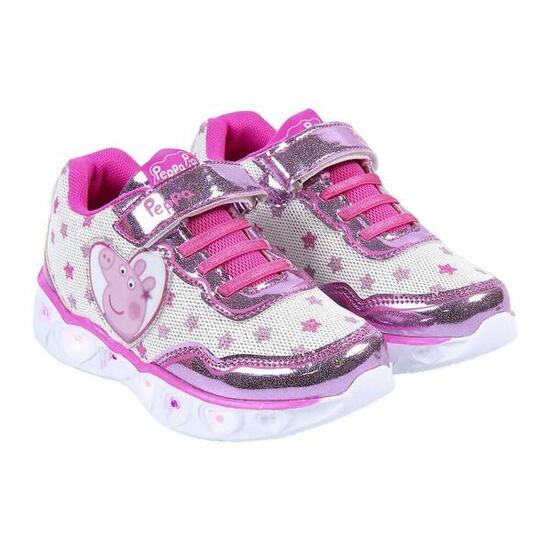Zapatillas Deportivas con LED Peppa Pig Rosa