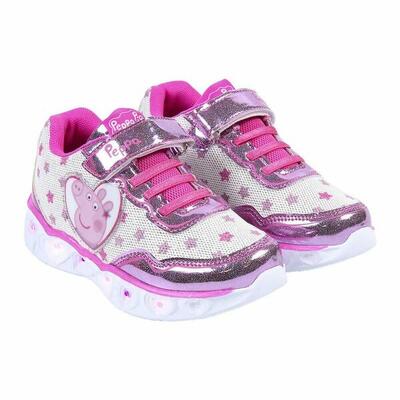 Zapatillas Deportivas con LED Peppa Pig Rosa