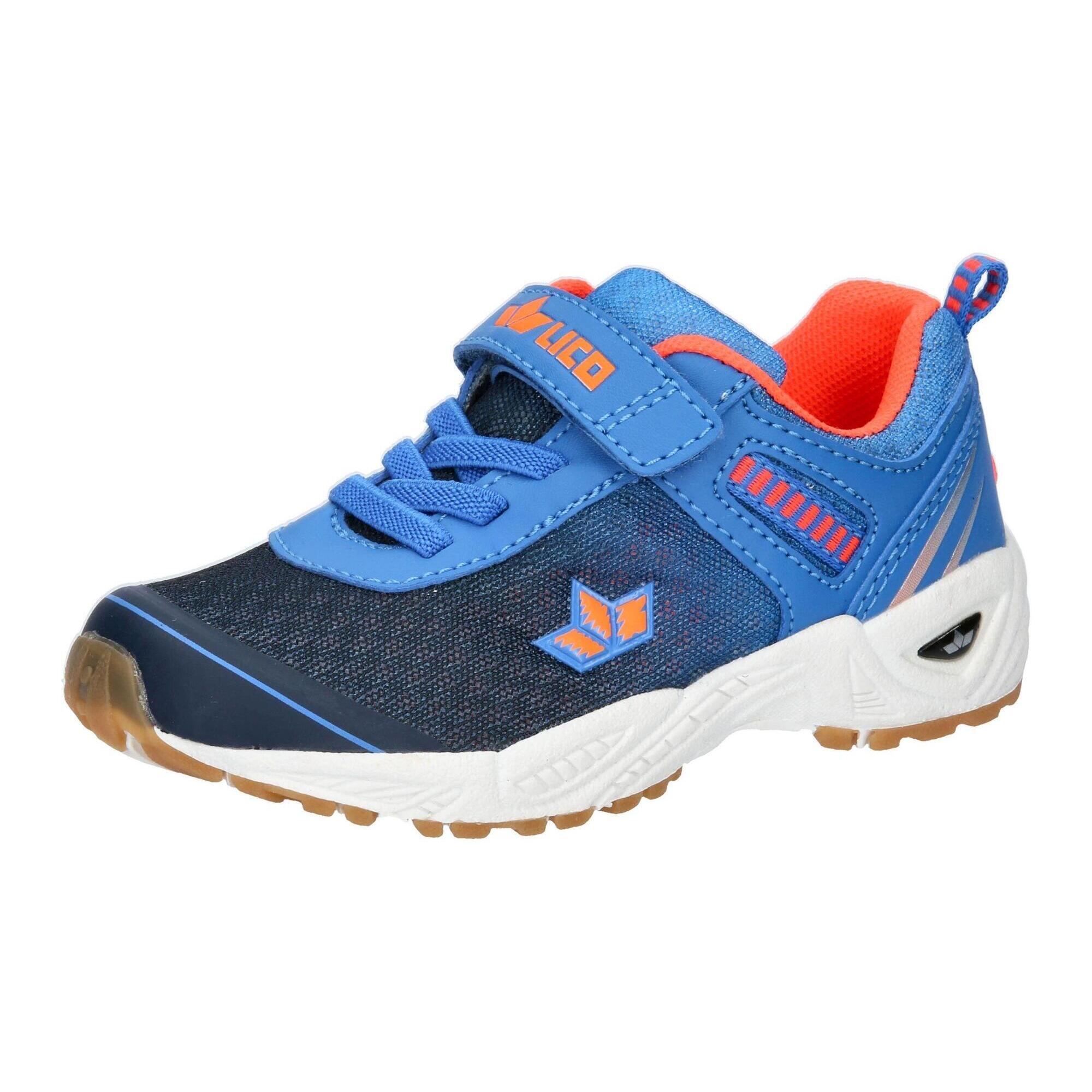 Lico - Chaussure D’entrée Fermeture Velcro Garçons Lico Barney Vs - Chaussures De Sport - Bleu - 34 - Decathlon
