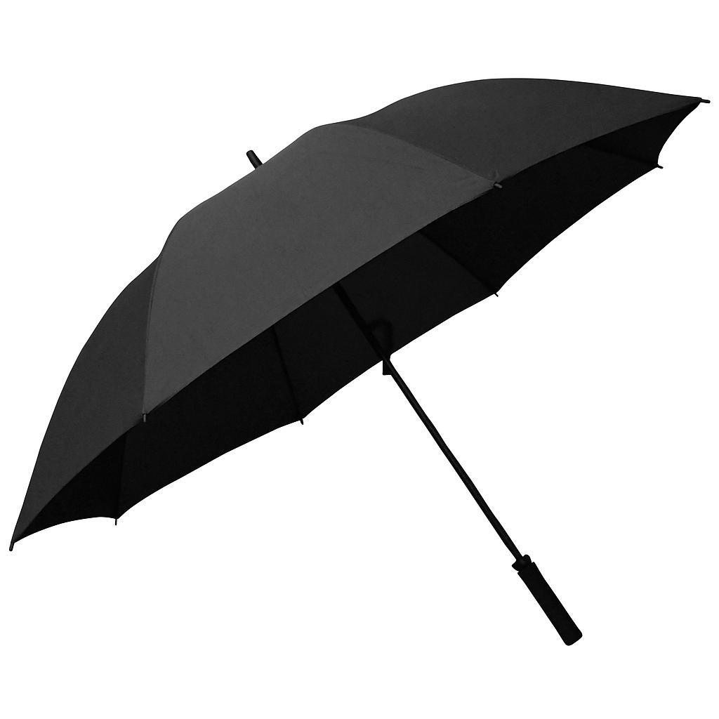 MASTERS Pongee Golf Umbrella (Black)