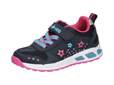 Freizeitschuh Mädchen Klettverschluss LICO Blinky Girl