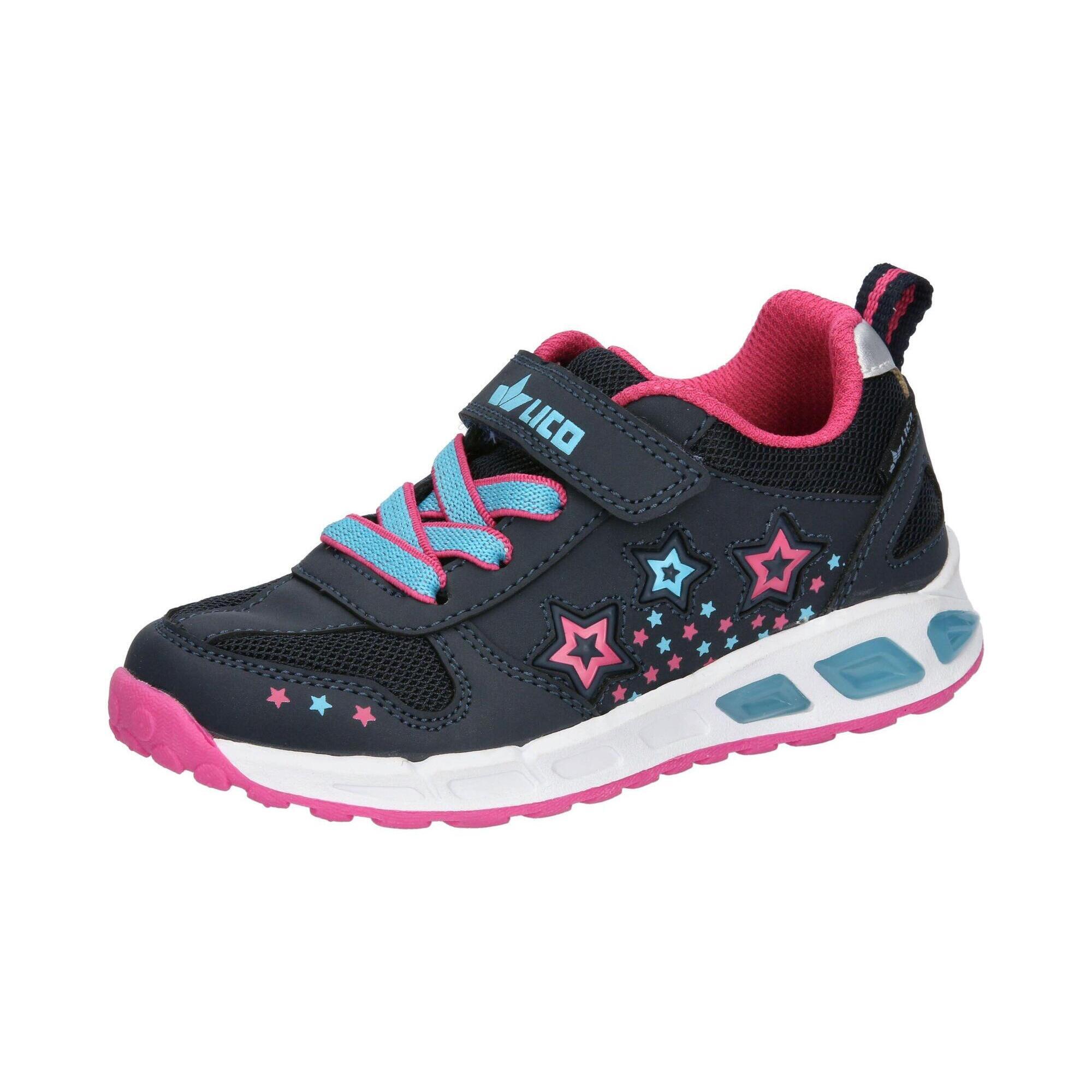 Lico - Chaussures De Loisirs Fermeture Velcro Filles Lico Blinky Girl - Chaussures De Sport - Bleu - 31 - Decathlon