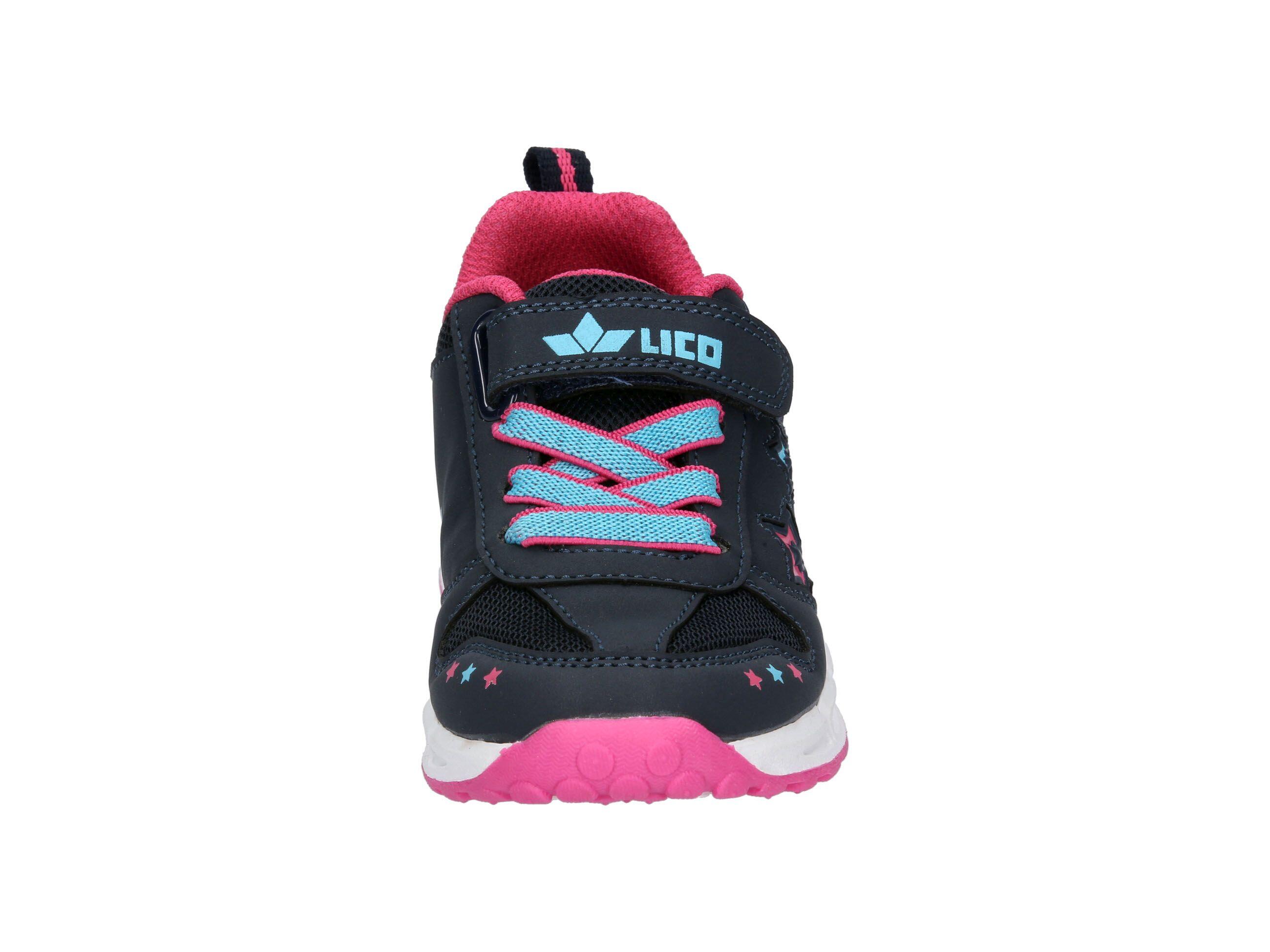 scarpe - tempo libero - bambino - luci, velcro - blu scuro 3/7