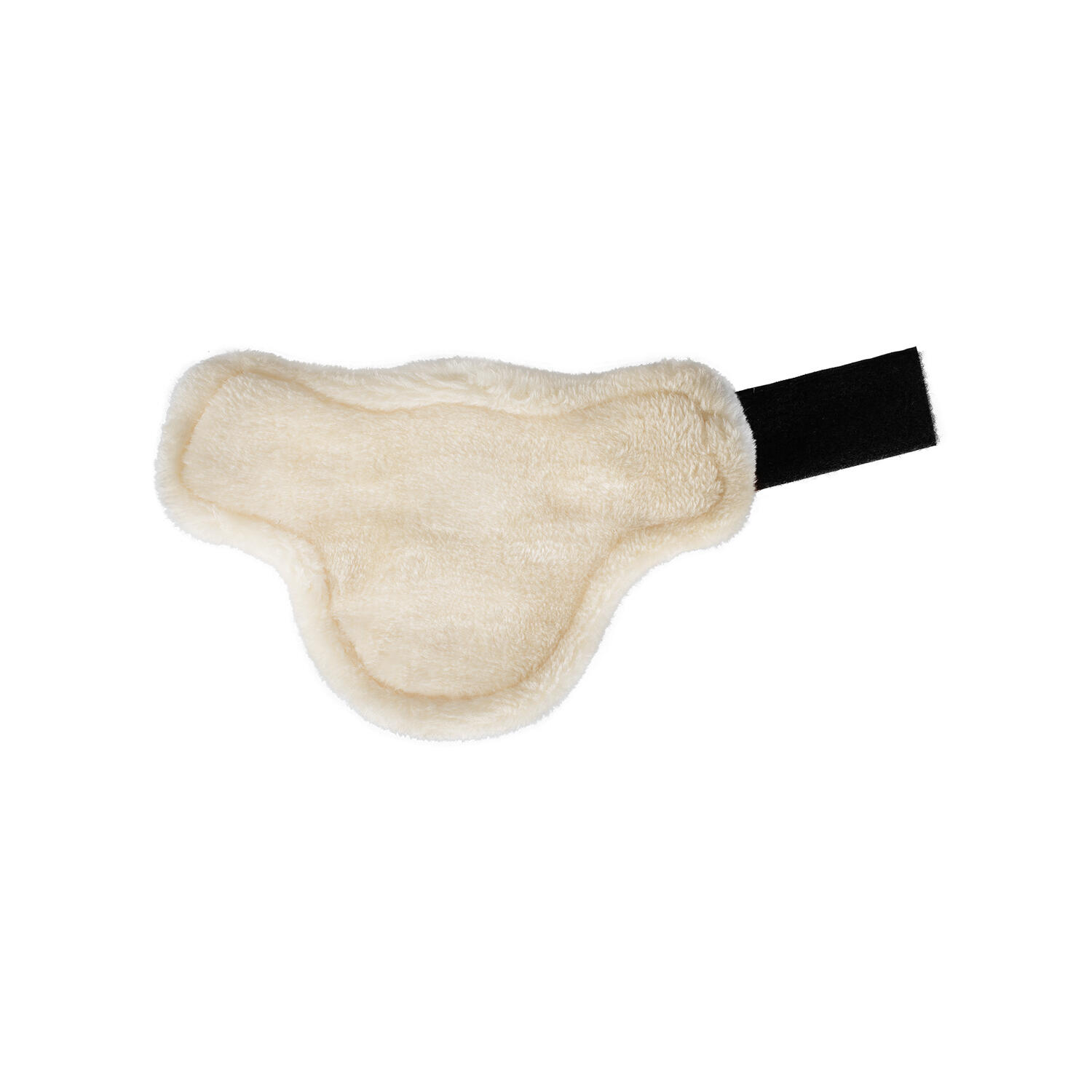 Synthetische schafspring-fesselstiefel mit klettverschluss 7/7