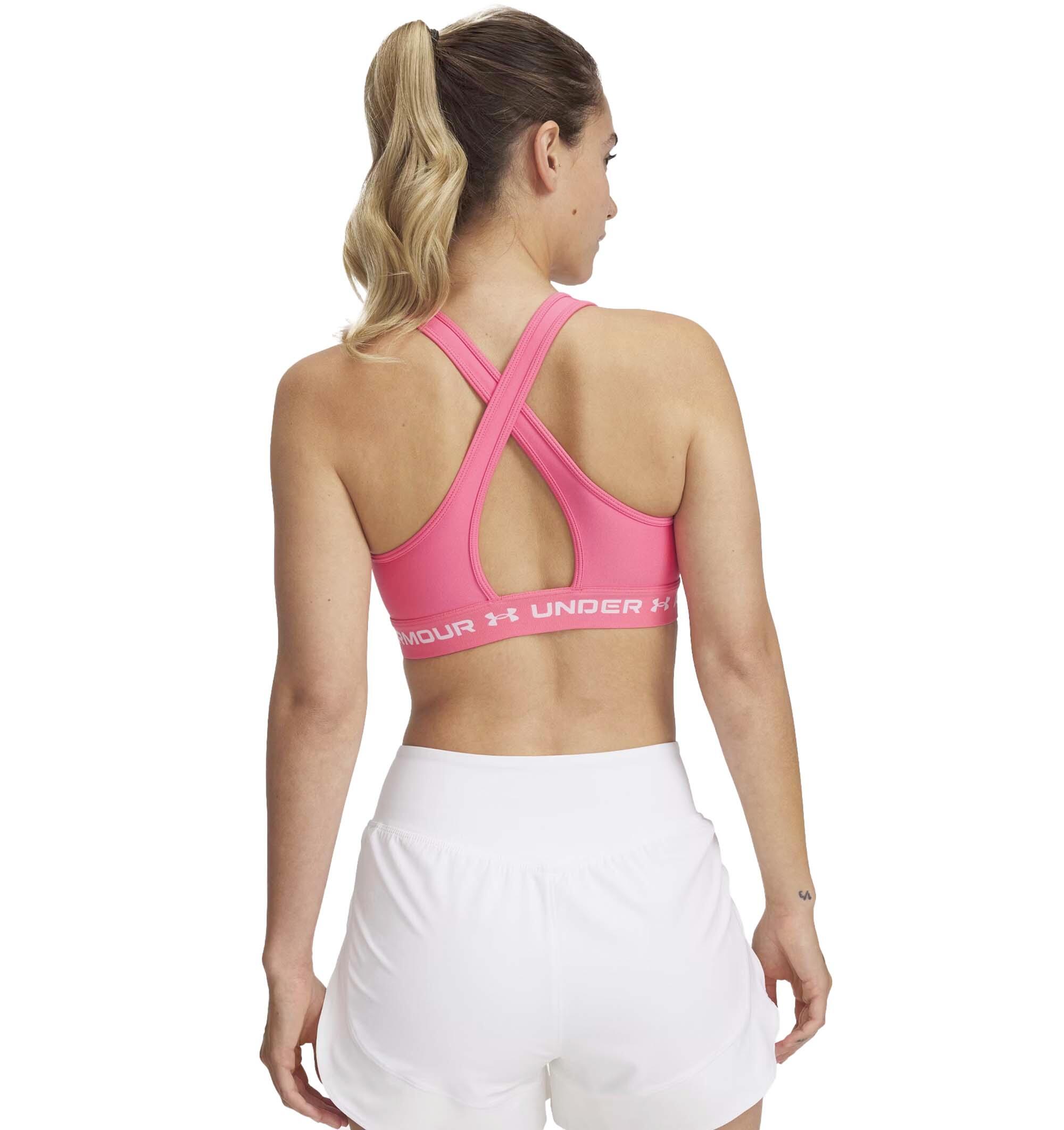 Top Under Armour Crossback Mid Bra Donna 2/4
