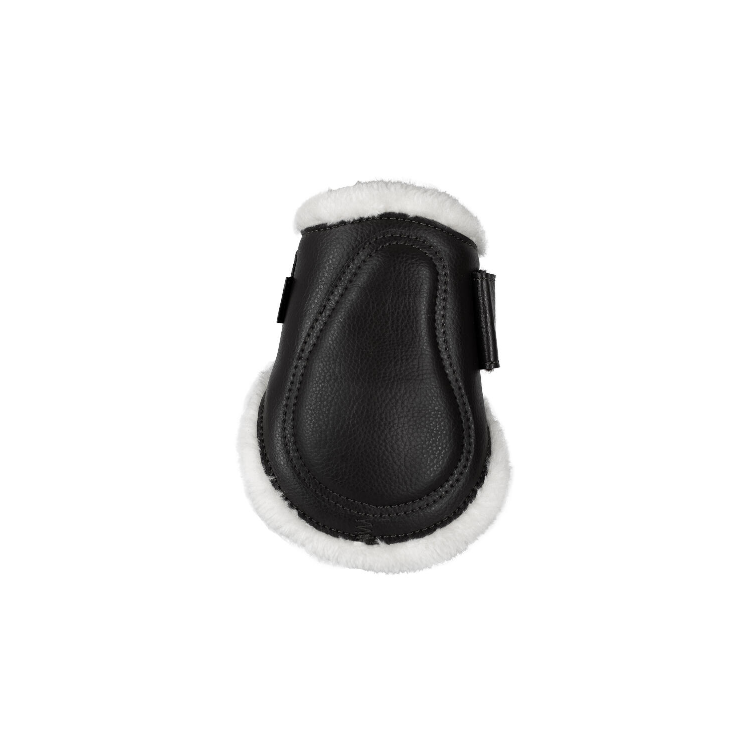 Synthetische schafspring-fesselstiefel mit klettverschluss 4/7