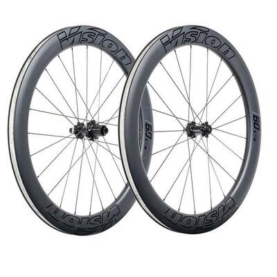 Paar wielen vision sc60 shimano hg11