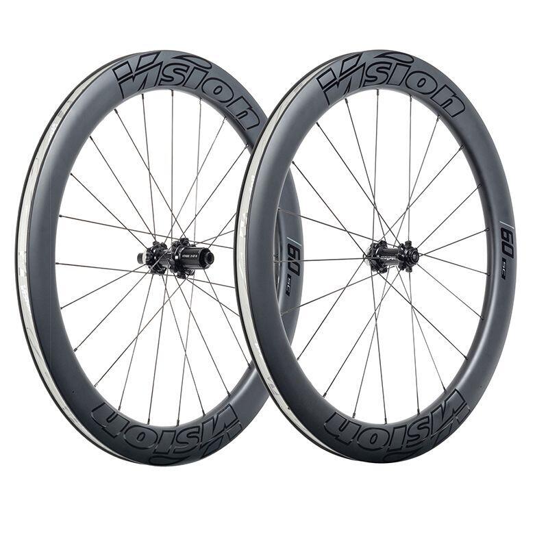 Paire de roues Vision SC60 Shimano HG11      1 42100€    VISION Paire de roues Vision SC60 Shimano HG11Vendu exclusivement en ligne   