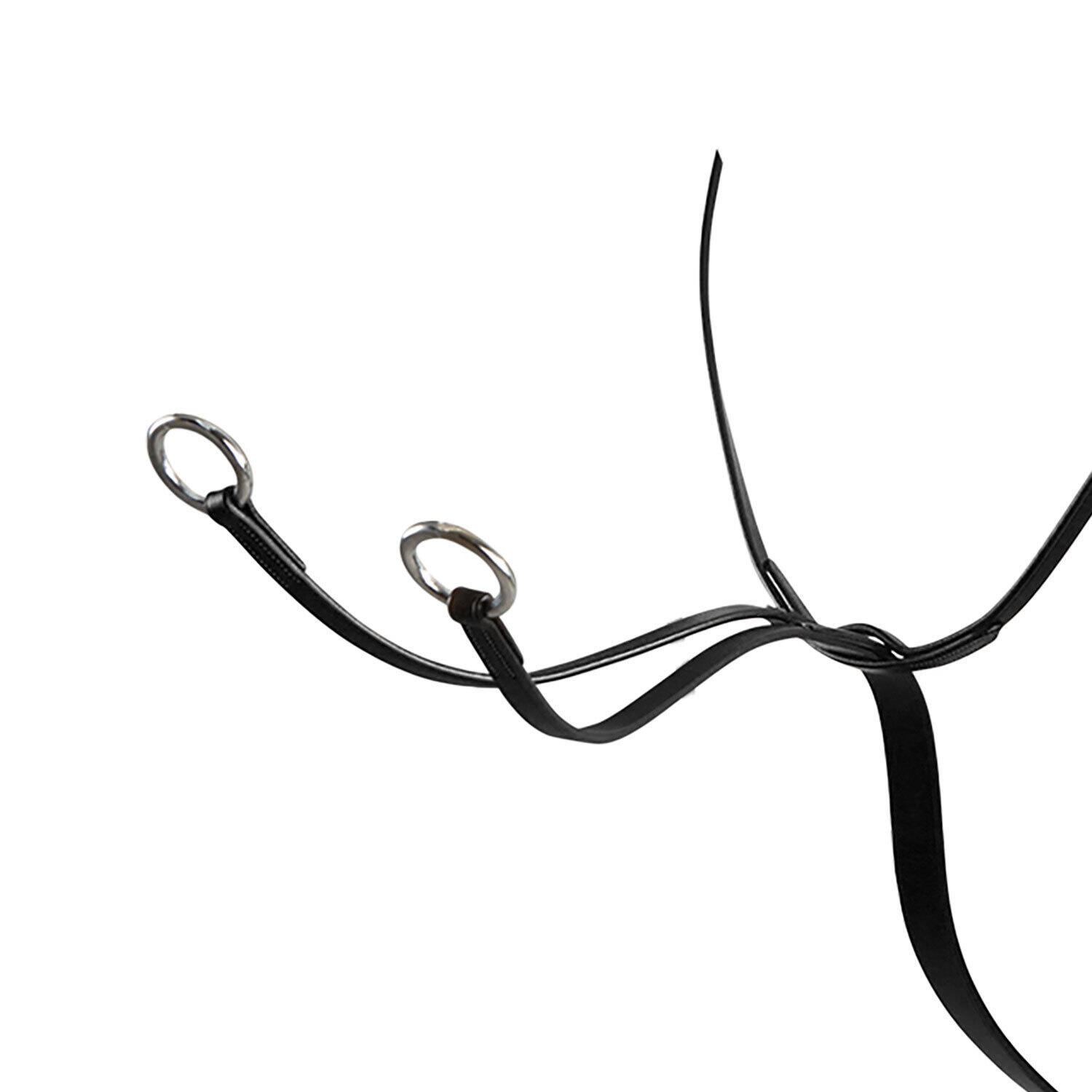 Martingale pour cheval en cuir Equestro 4/4