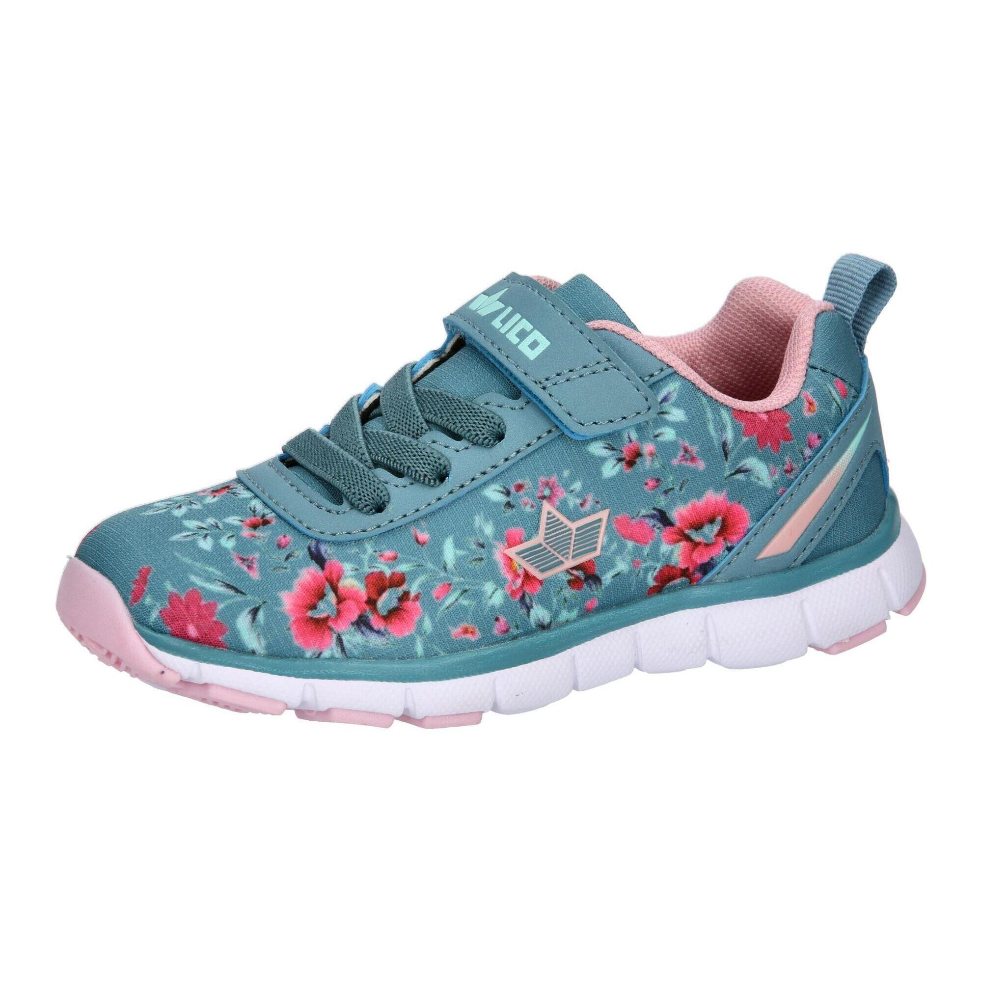 Lico - Sneakers Fermeture Velcro Filles Lico Sunflower Vs - Chaussures De Sport - Bleu - 36 - Decathlon