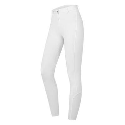 Paardrijbroek full grip voor meisjes elt essential silikon
