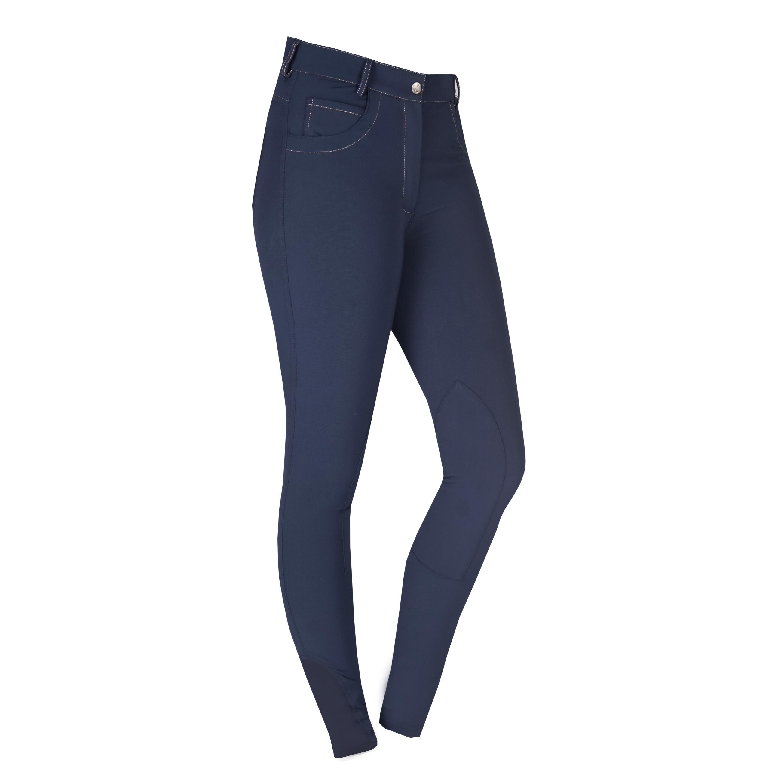 Horka - Pantalon Fille Horka Quatar - Pantalon D'Équitation - Bleu - 10 À 12 Ans - Decathlon