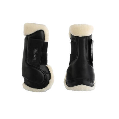 Dichte beenbeschermers voor paarden met klittenbandsluiting acavallo