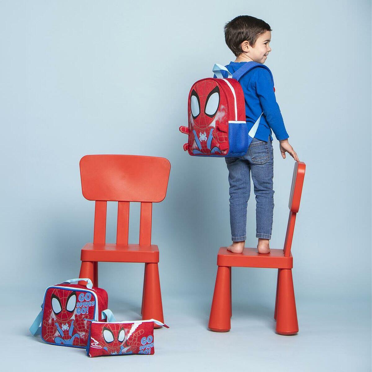 Mochila Escolar Spidey Rojo 5/5