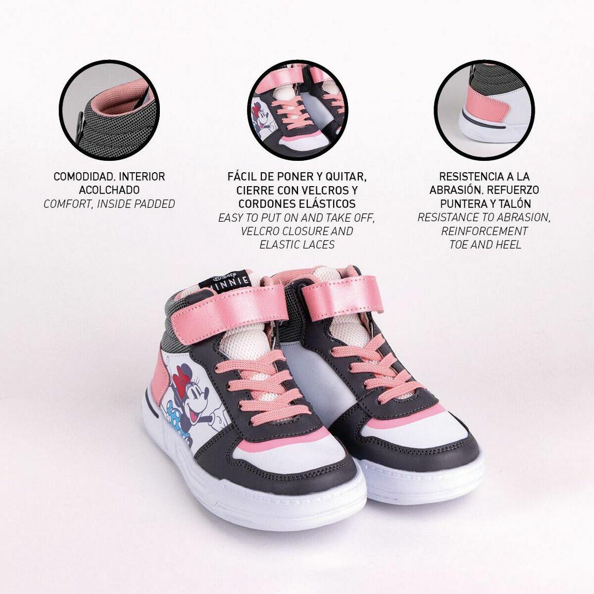Botas Casual Infantiles Minnie Mouse Rosa 5/5