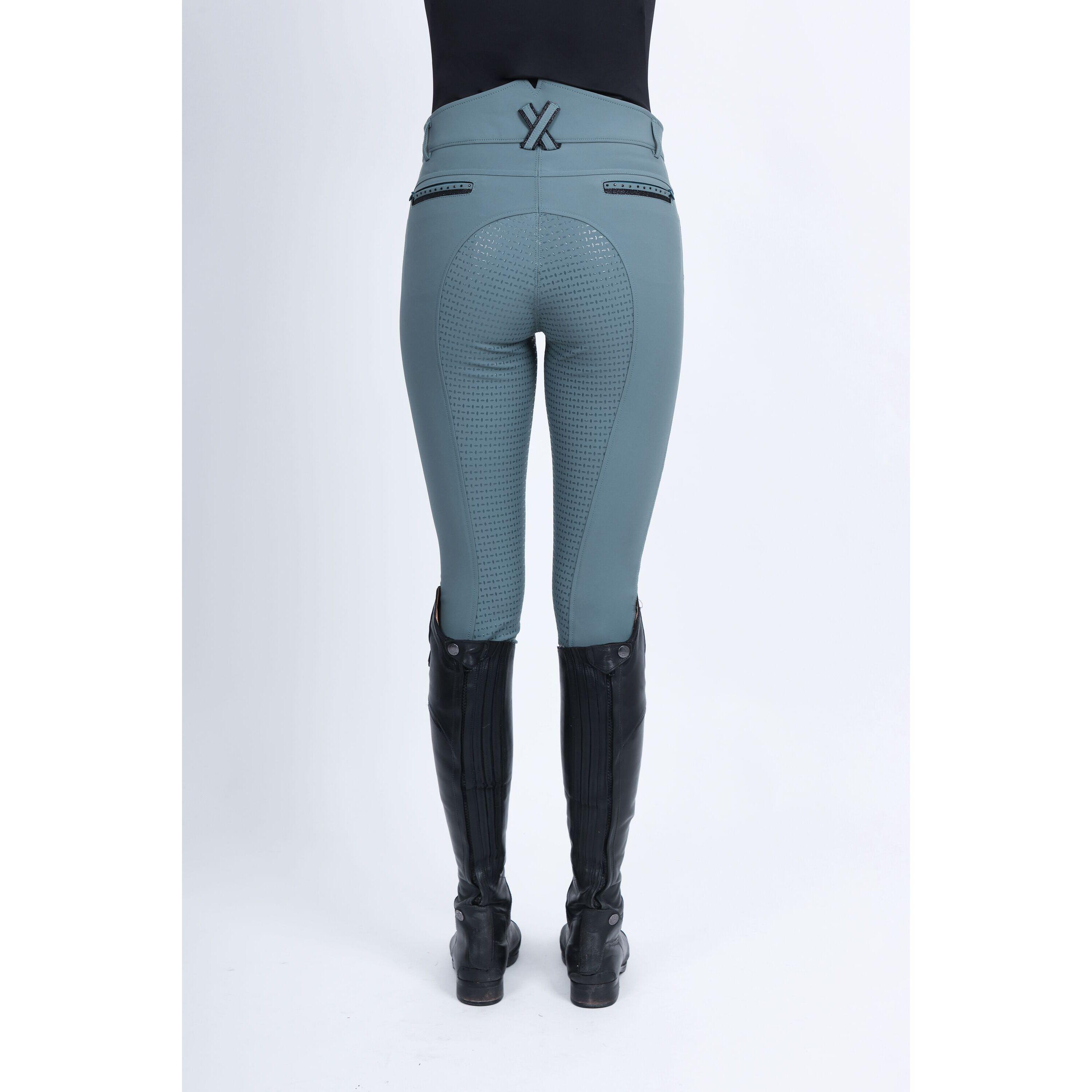 Pantalon équitation full grip taille haute fille Imperial Riding El Capone 3/5