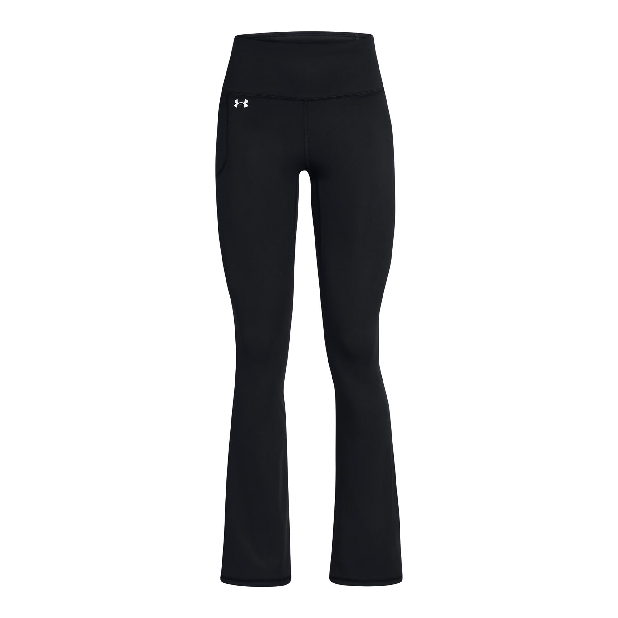 Under Armour - Pantalon Évasé Femme Under Armour Motion - Pantalons - Blanc|noir - Decathlon