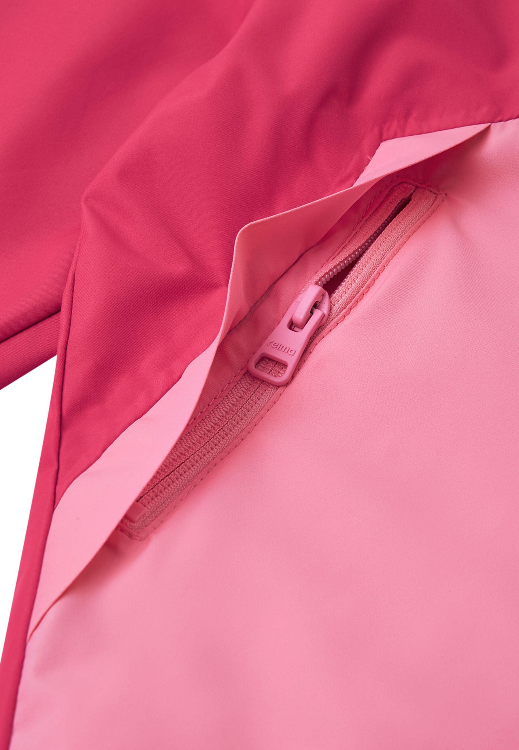 Giacca da pioggia per bambini tec Toivala Bright Berry 6/7
