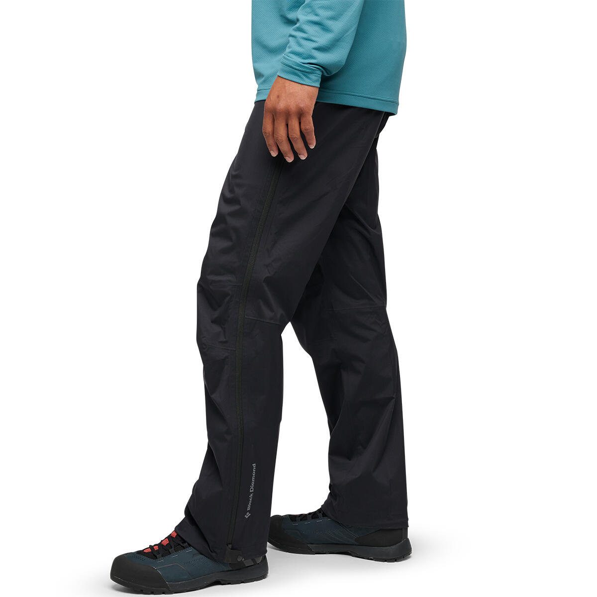 Pantaloni da sci full zip Black Diamond Fineline 3/4