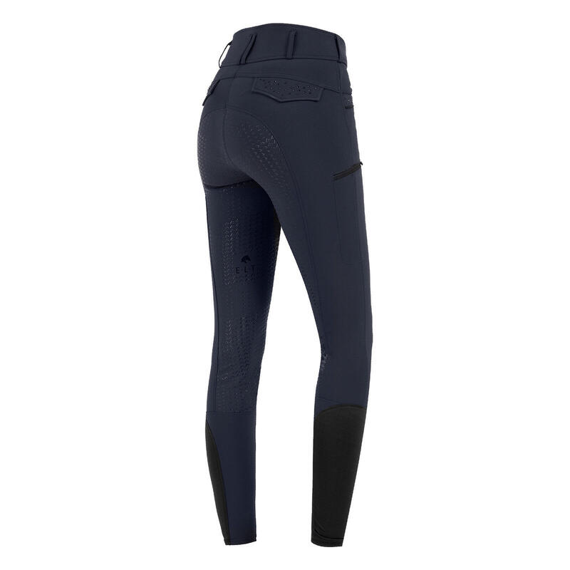 Pantalon équitation full grip taille haute femme ELT Kassandra