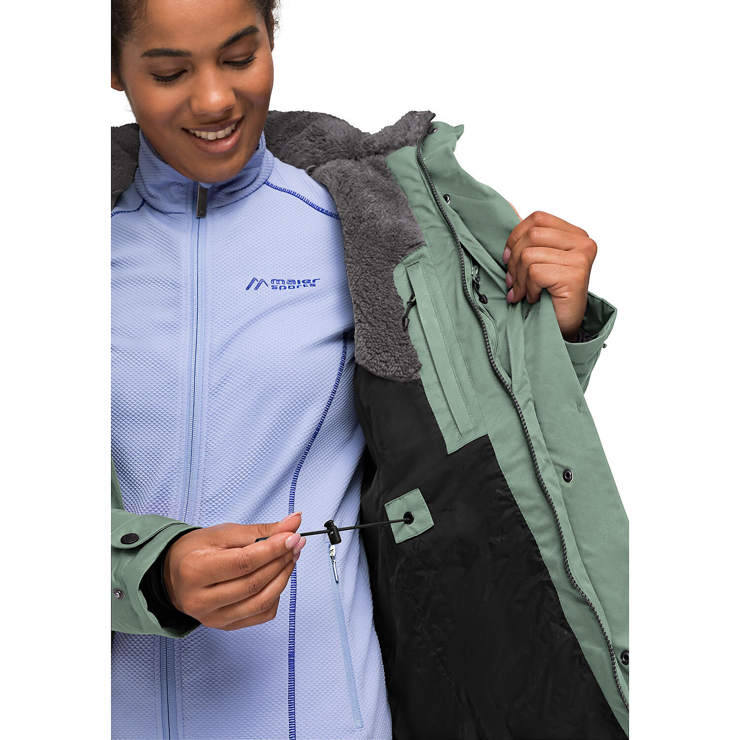 Cappotto da donna Maier Sports Lisa 2.1 3/3