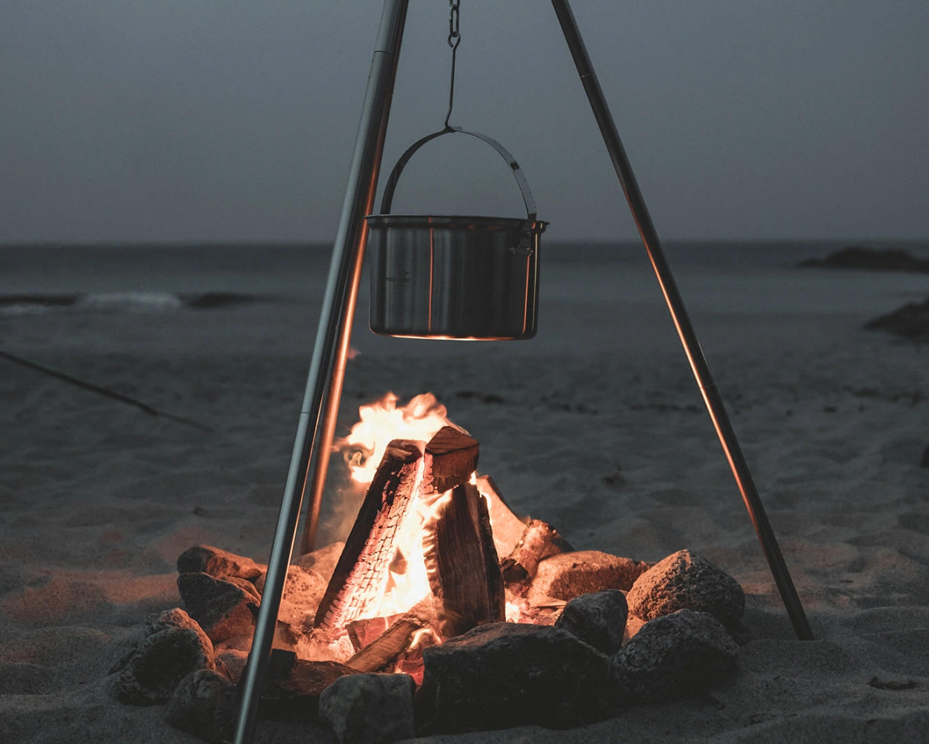 Easy Camp Pot de feu de camp 4L 4/4