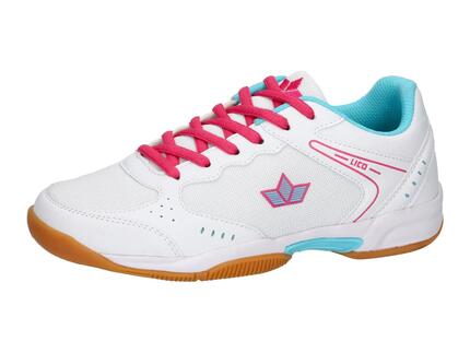 Sneakers LICO Speed Indoor femmes nylon blanc/rose semelle CME