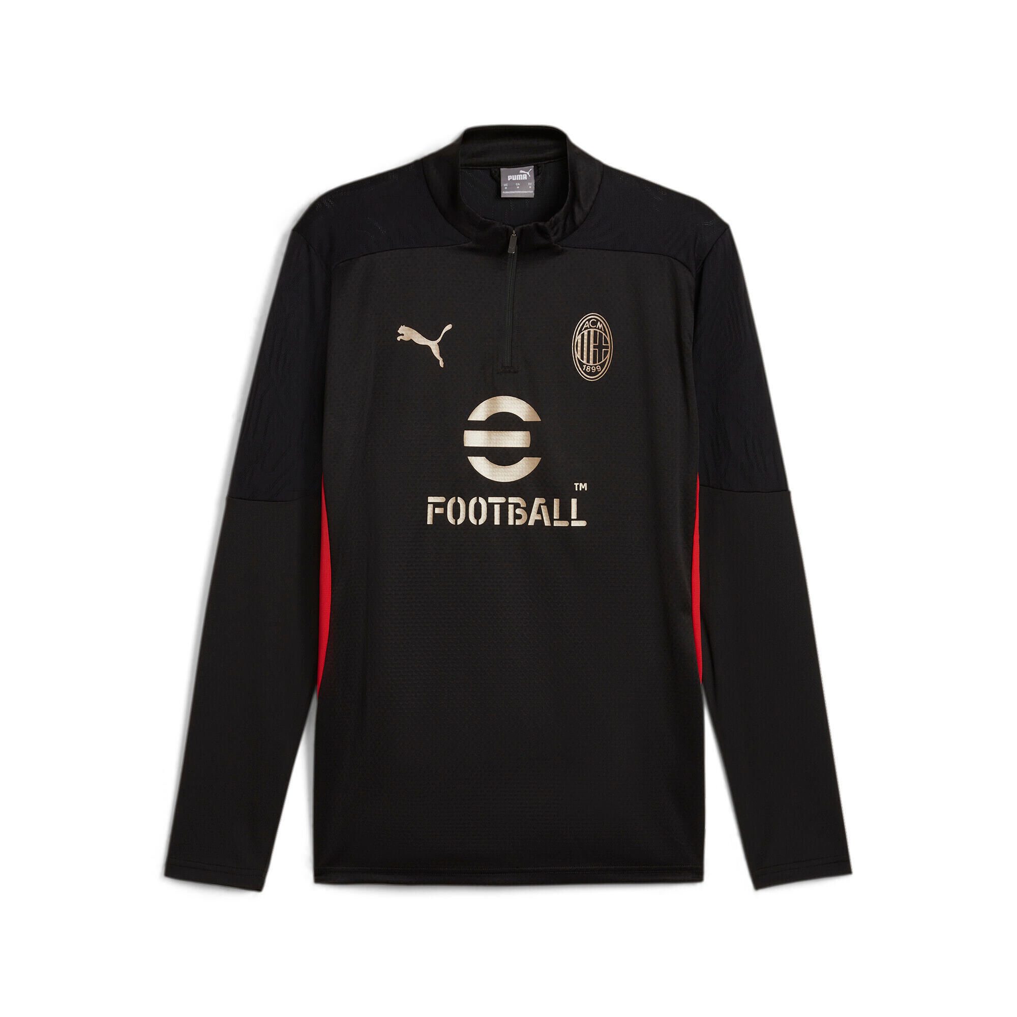 Puma - Haut D'Entraînement Milan Ac 2024/25 - Maillot Manches Courtes - Noir - 40 M - Decathlon