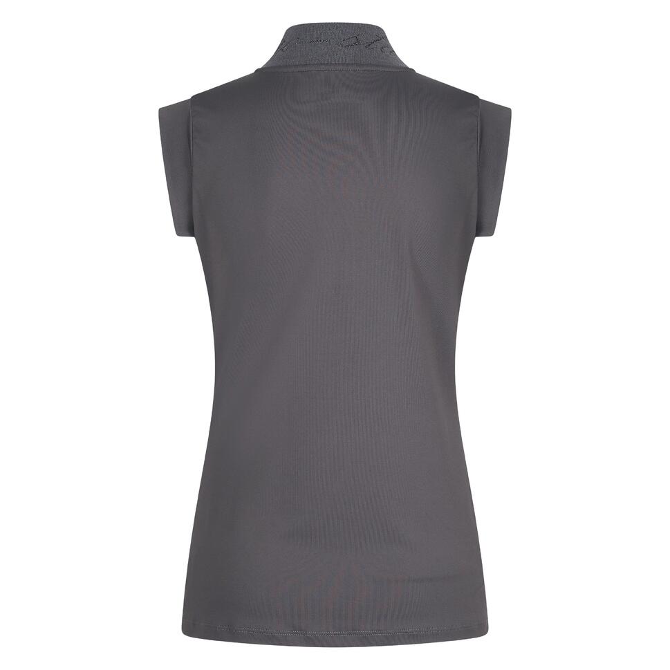 Damska koszulka jeździecka bez rękawów z zamkiem błyskawicznym Euro-Star Ramona